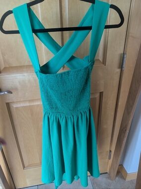 Flying Tomato Green Summer Dress